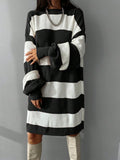 Vestido Malha RARA Urban Stripes