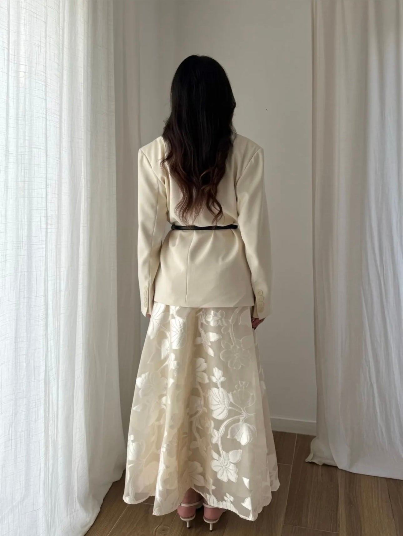 Conjunto RARA Ivory Lace Elegance